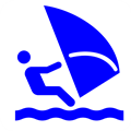 windsurfing